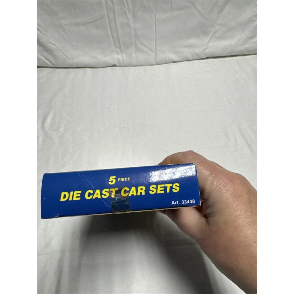 Vintage Die Cast Construction Vehicle 5 Piece Set